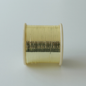 170grams Flat Yarn M Type Metallic Yarn Pure Gold Color
