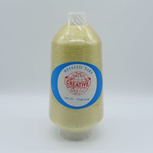 250grams 150d Viscose Embroidery Metallic Yarn Pure Gold 131